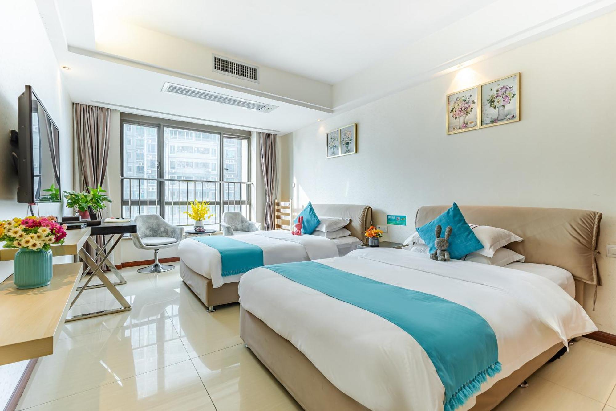 Waifiden Apartment Min Jian Financial Building-Free Shuttle Bus During The Canton Fair Ngoại thất bức ảnh